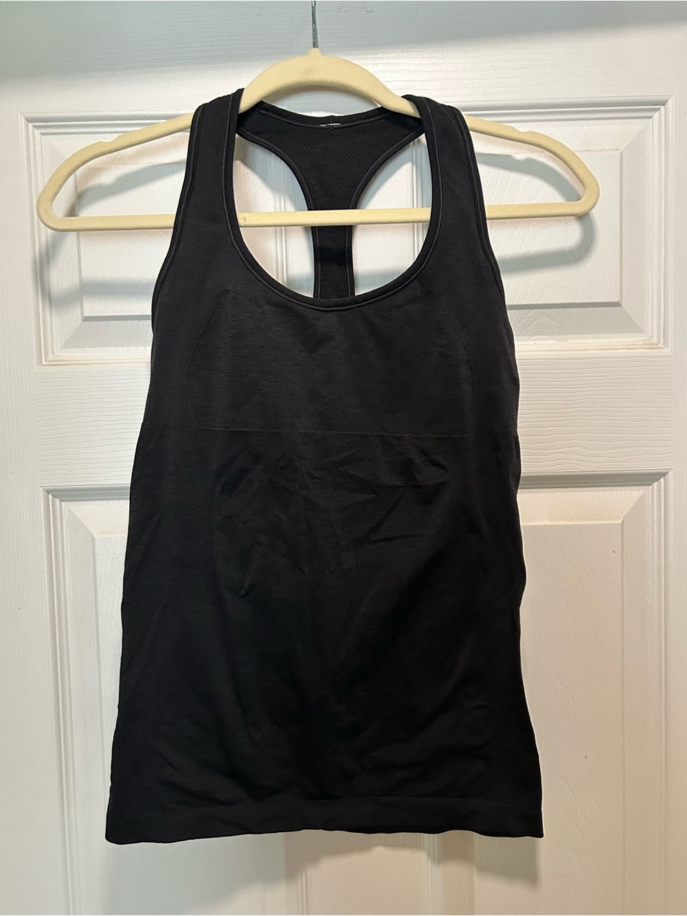 lululemon athletica Dark Gray Racerback Tank Top